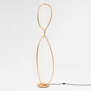 Artemide Arrival piantana LED, ottone