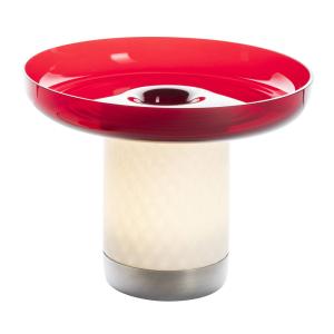 Artemide Bontà lampada LED da tavolo, coppa rossa
