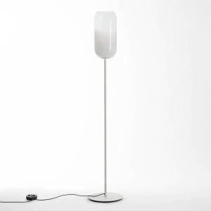Artemide Gople piantana, bianco/bianco