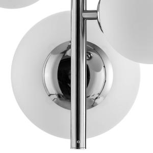 ALDEX Lampada a sospensione Bloom, 4 luci, cromo