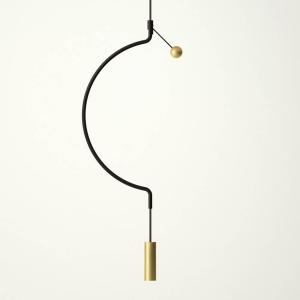 Axo Light Axolight Liaison P1 sospensione nero/oro 32cm