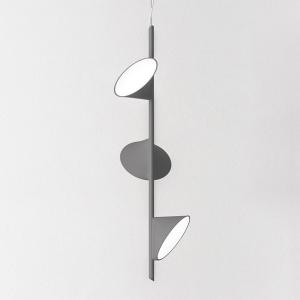 Axo Light Axolight Orchid LED a sospensione, 3 luci grigio