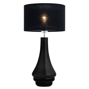 Argon Lampada da tavolo Arabesca tutta in nero