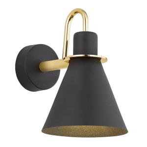Argon Applique Bona, nero-ottone
