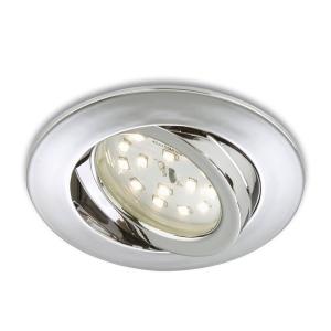 Briloner Faretto orientabile LED incasso Erik cromo
