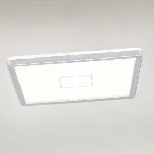 Briloner Plafoniera LED Free, 29 x 29 cm, argento