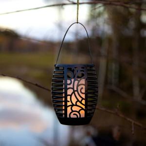 STAR TRADING Lampada LED solare Flame, 3 opzioni d'uso, 42…