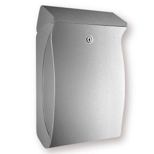 Burgwächter Compatta cassetta postale Swing, plastica argen…