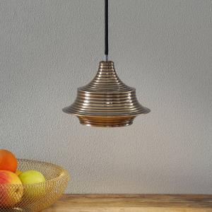 Bover Tibeta 02 LED a sospensione, ottone anticato