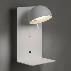Bover Beddy A/02 applique LED bianca con porta USB