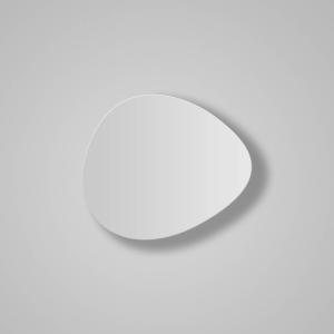 Bover Tria 01 applique LED bianco 21,5 cm dimming