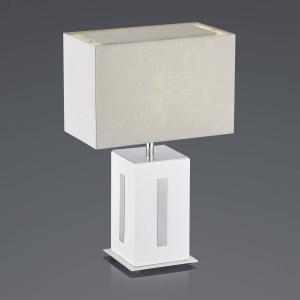 BANKAMP Karlo da tavolo bianco/grigio, alta 47cm