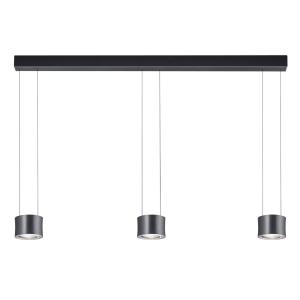 BANKAMP Impulse sospensione 3 luci antracite