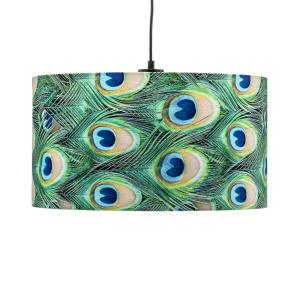 BRITOP Lampada a sospensione Pfau, Ø 45 cm, verde
