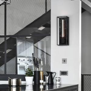 Buster   Punch Caged Wall large LED marmo nero