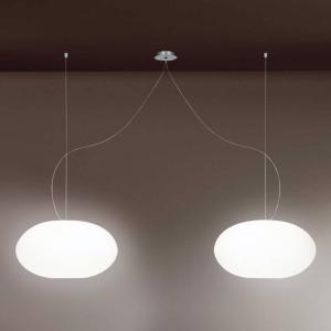 Casablanca Lampada a sospensione AIH 28cm bianco lucido