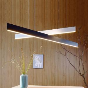 Deko-Light Lampada LED a sospensione Apollon, 146cm, bianco