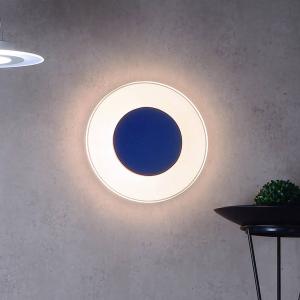 Deko-Light Plafoniera LED Zaniah, luce a 360°, 24W, blu