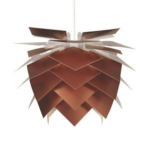 Dyberg Larsen PineApple M Copper Look sosp Ø45cm