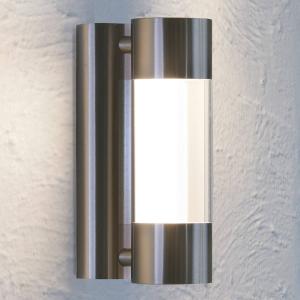 EGLO Applique da esterni LED Robledo in acciaio inox