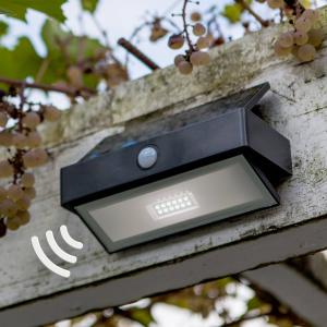 LUTEC Arrow - applique solare con LED e sensore