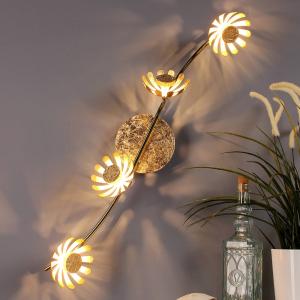 Eco-Light Applique LED Bloom 4 luci oro