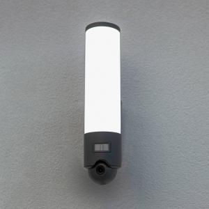 LUTEC connect Applique LED da esterni Elara nero videocamera