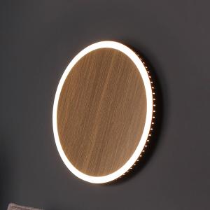 Eco-Light Applique LED Morton 3-step-dim look legno 50 cm