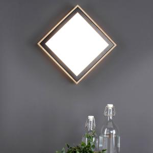 Eco-Light Plafoniera LED Solstar angolare 28,5 x 28,5 cm