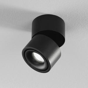 Egger Clippo S spot LED soffitto, nero