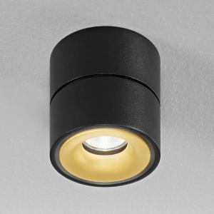 Egger Licht Egger Clippo S faretto da soffitto LED, nero-oro