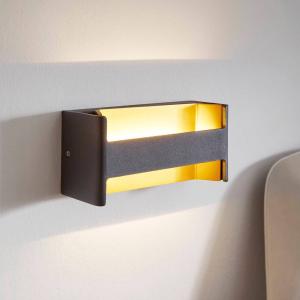 EGLO Applique LED feloniche in nero/oro