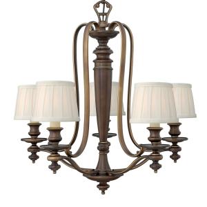 HINKLEY Paralumi plissettati - lampadario Dunhill 5