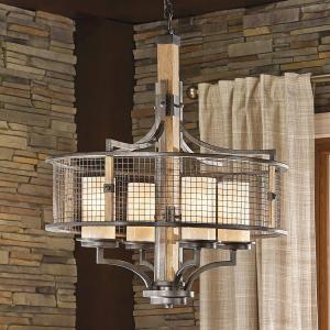 KICHLER Lampadario rustico Ahrendale