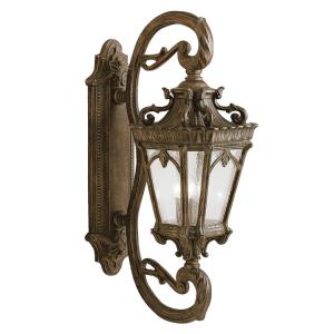 KICHLER Applique da esterni Tournai, design anticato