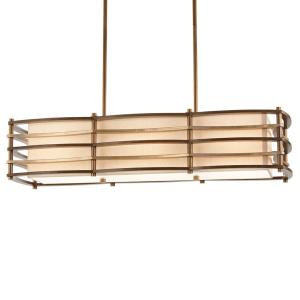 KICHLER Lampada a sospensione Moxie allungata, 91x30 cm