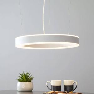 Arcchio Pietro sospensione LED argento 50cm 60W