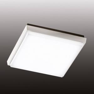 Fabas Luce Plafoniera LED da esterni Desdy, 24x24 cm, bianco