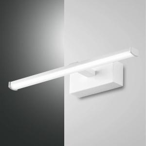 Fabas Luce Applique LED Nala bianca, larghezza 30 cm