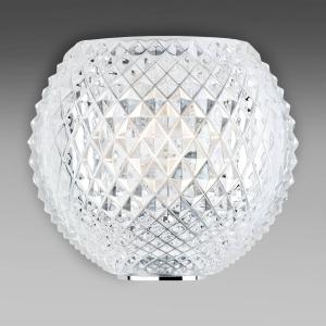 Fabbian Applique in cristallo decorato Diamond and Swirl