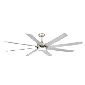 FARO BARCELONA Ventilatore a soffitto LED Century nichel gr…