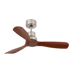 FARO BARCELONA Ventilatore da soffitto Mini Lantau, noce