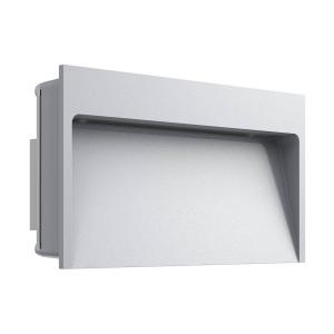 FLOS My Way applique LED larga da incasso, grigio