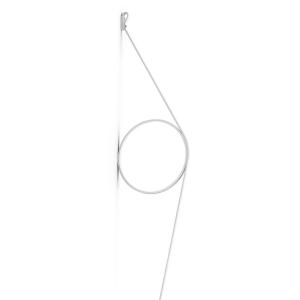 FLOS Wirering applique LED bianca, anello bianco