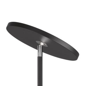 FH Lighting Piantana LED Fabi di metallo, dimming, nero