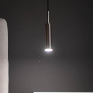 Schöner Wohnen Stina LED sospensione 1 luce nichel