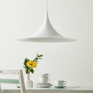 GUBI Semi lampada a sospensione Ø 60 cm bianco