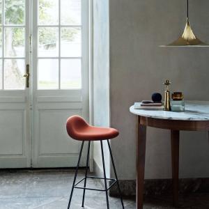 GUBI Semi lampada sospensione ottone lucido Ø 60cm