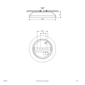 EVN Catino plafoniera LED, CCT, 25 cm