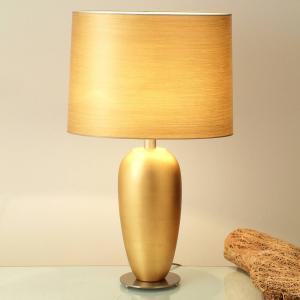 Holländer Lampada da tavolo dorata EPSILON, altezza 65 cm